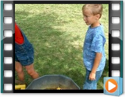 Rae Valley Heritage Association Video - Kids Shelling and Grinding Corn